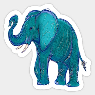 Elephant Sticker